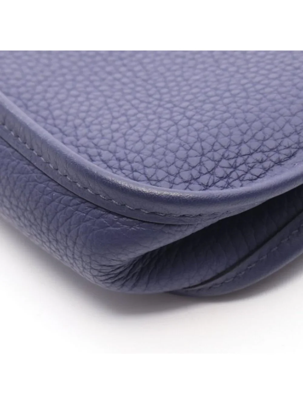 Hermes Shoulder Bag Evelyne TPM Iris Leather Evelynamazon